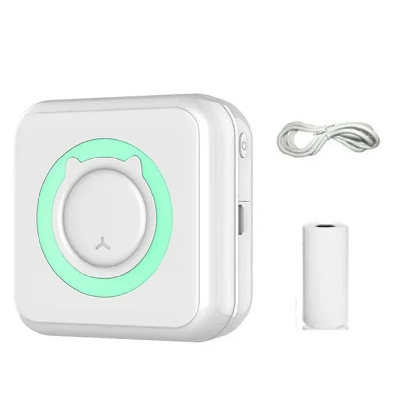 C15 Mini Photo Printer Thermal Portable Printers Stickers Paper Inkless Wireless Impresora Portátil 200dpi Android IOS 57mm