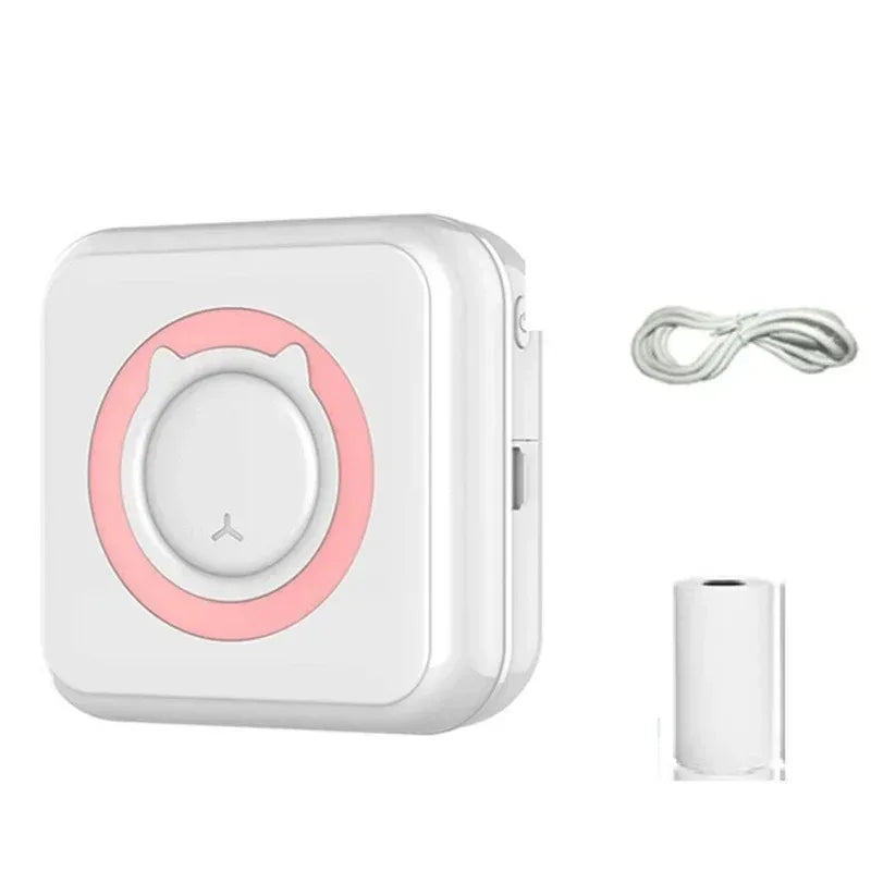 C15 Mini Photo Printer Thermal Portable Printers Stickers Paper Inkless Wireless Impresora Portátil 200dpi Android IOS 57mm